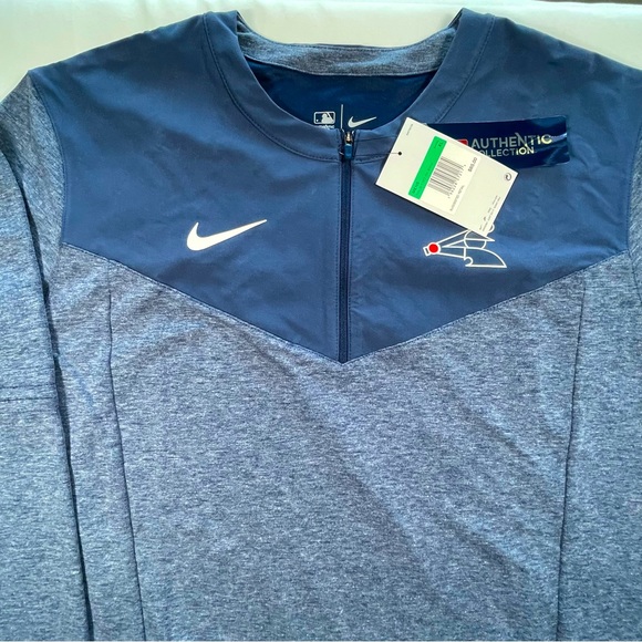 Nike Navy Authentic Collection Game Time Performance Long Sleeve - Picture 11 of 14